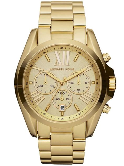 do michael kors watches have real gold|michael kors chronograph gold.